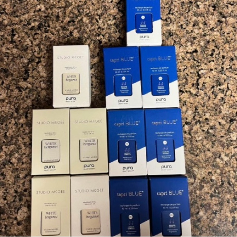12 need opened pura scents. $8 a piece. Normally $13